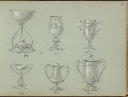 Six Designs for Drinking Vessels