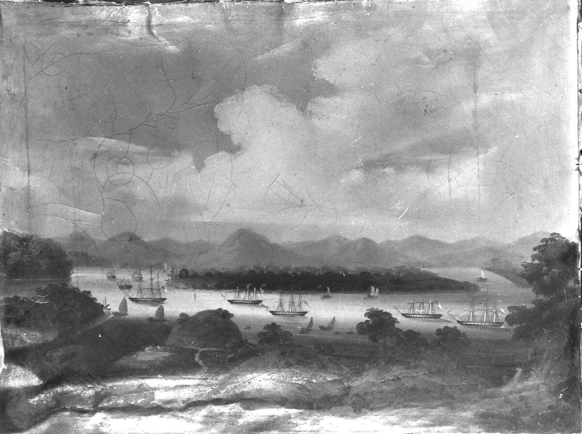 View of the Whampoa Anchorage — Unknown Artist