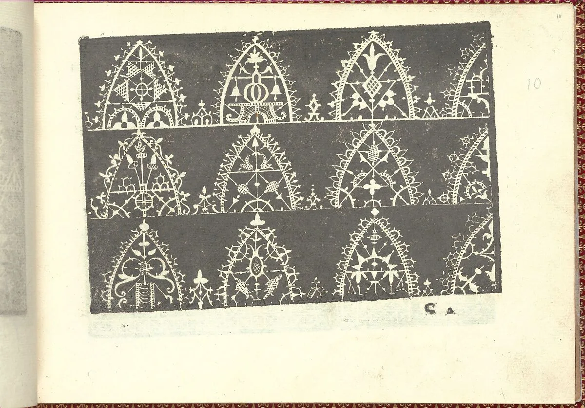 Corona delle Nobili et Virtuose Donne: Libro I-IV, page 10 (recto) — Cesare Vecellio