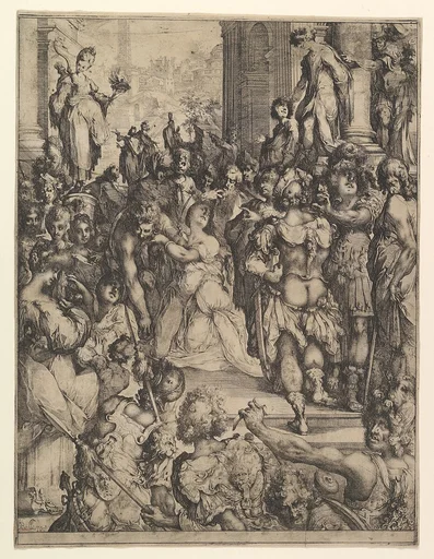 The Martyrdom of Saint Lucy