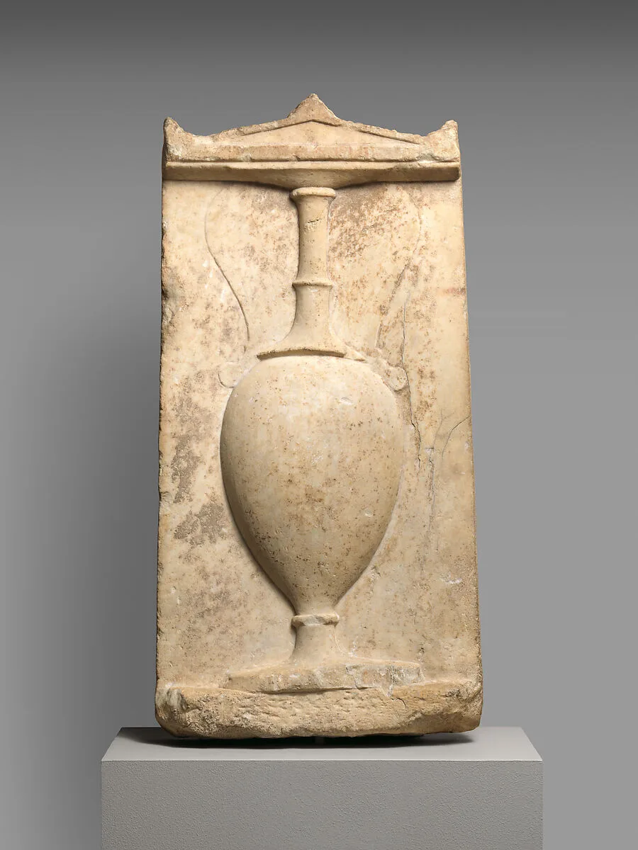 Marble stele (grave marker) of Eukleia — Unknown
