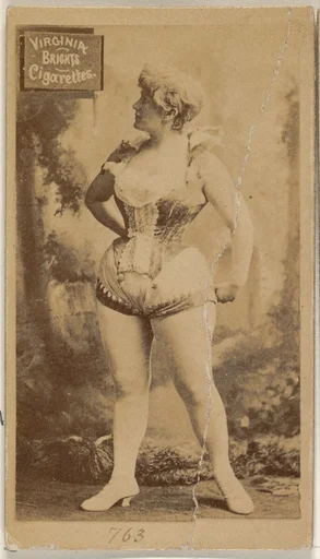 Card 763, from the Actors and Actresses series (N45, Type 2) for Virginia Brights Cigarettes