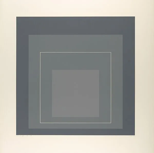 White Line Squares V (Series I) — Josef Albers|Gemini G.E.L.