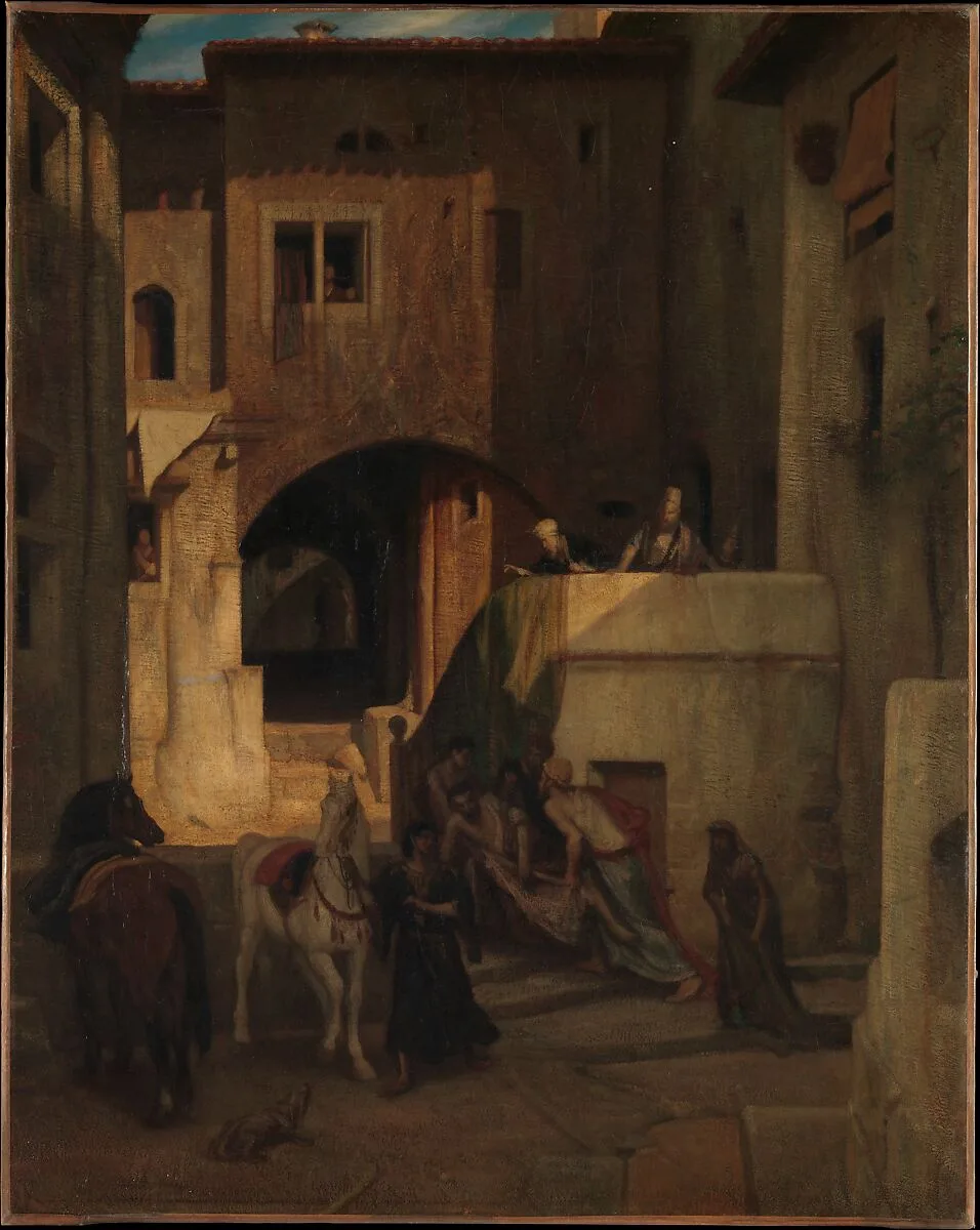 The Good Samaritan — Alexandre-Gabriel Decamps