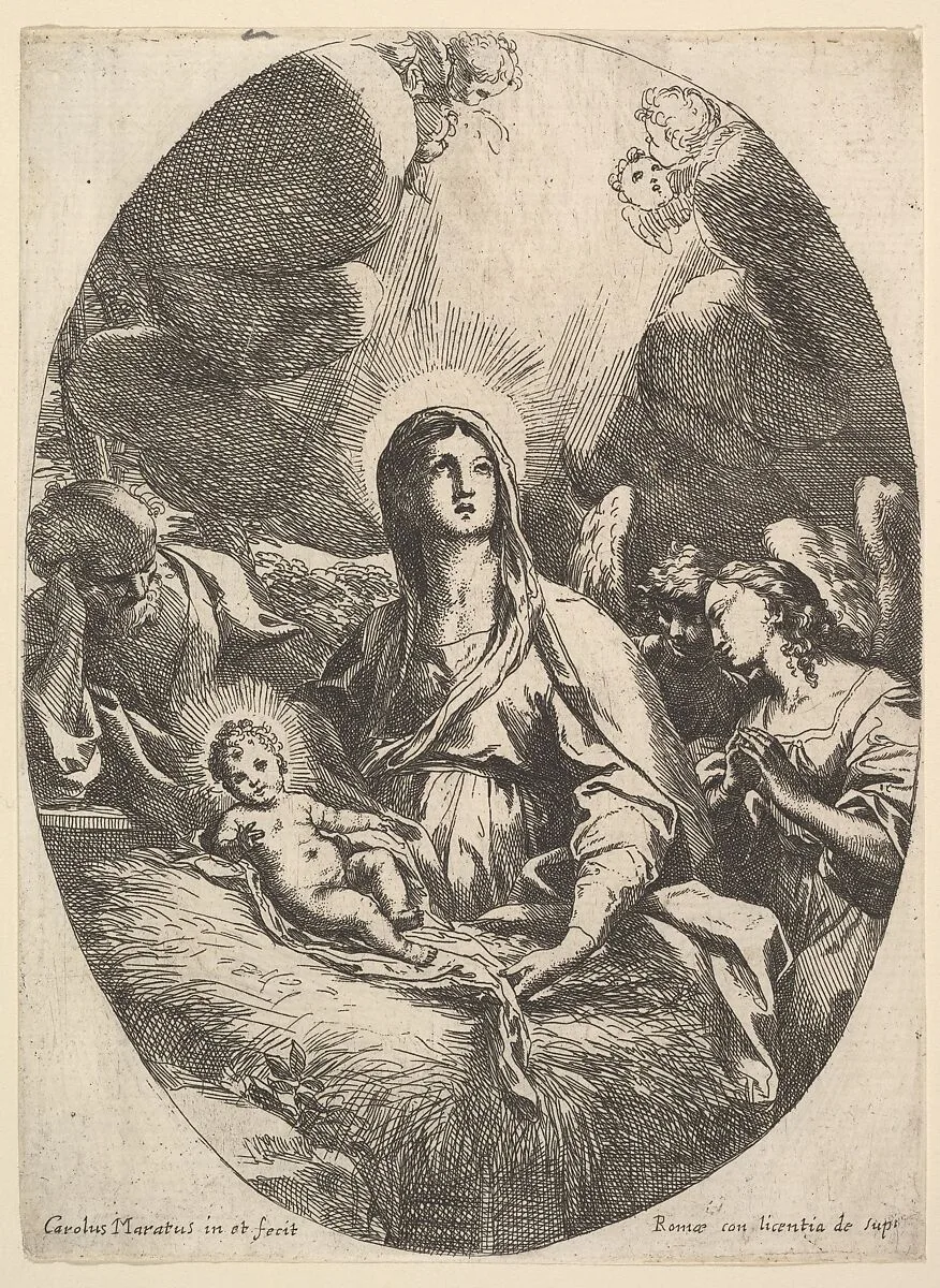 The Adoration of the Angels — Carlo Maratti