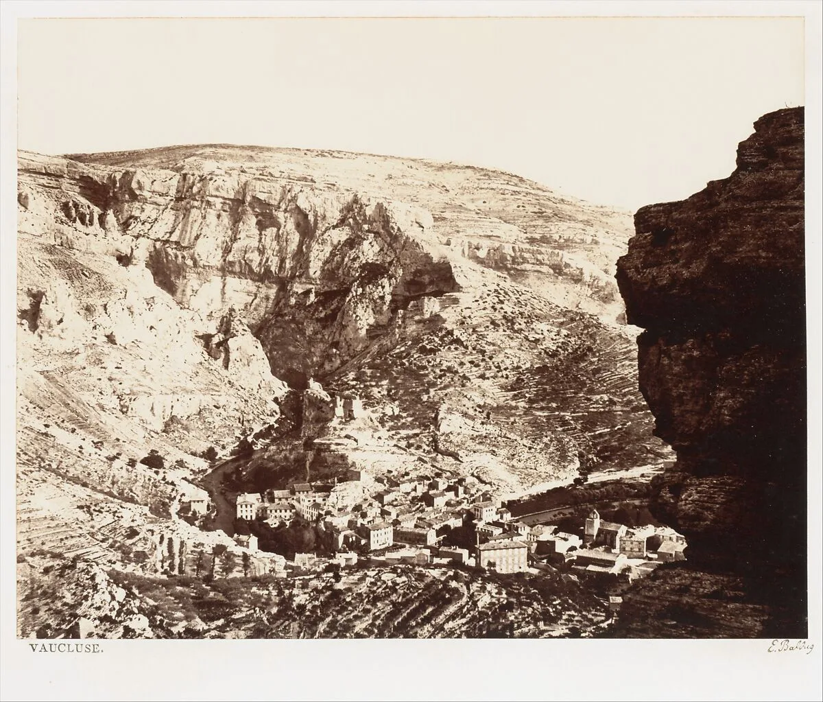 Vaucluse — Edouard Baldus