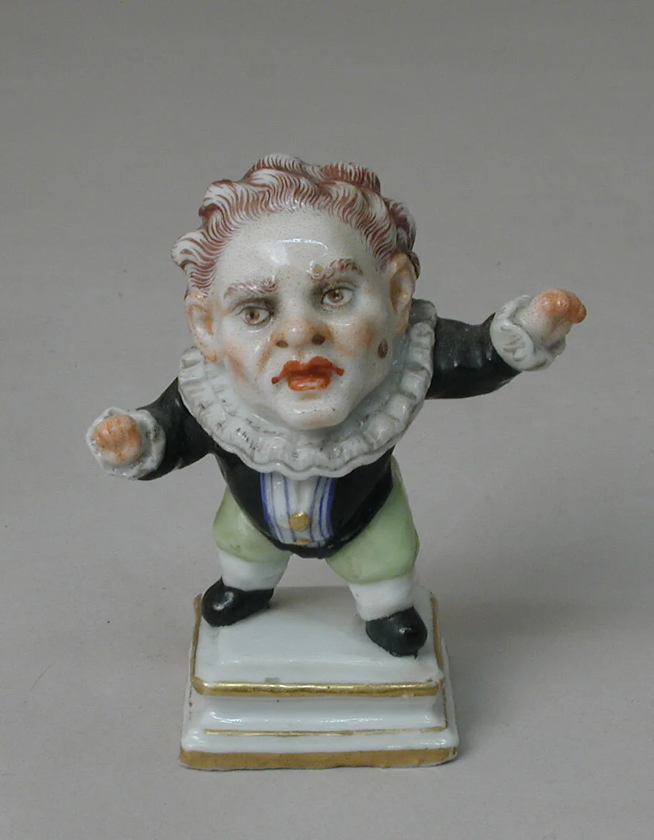 Dwarf (one of three) — Doccia Porcelain Manufactory