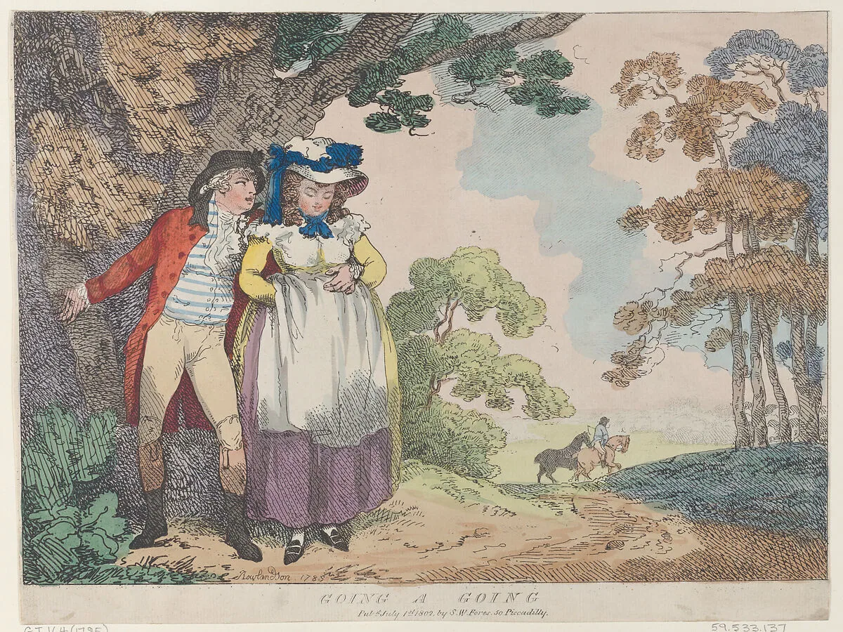 Going, A-Going — Thomas Rowlandson|S. W. Fores