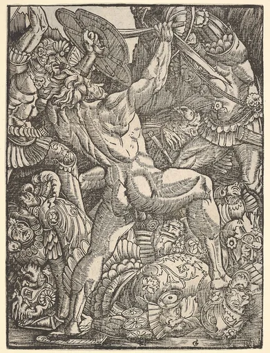 Hercules Fighting the Sons of Proteus