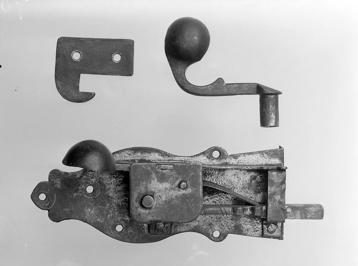 Latch Lock, Key, and Catch — Unknown
