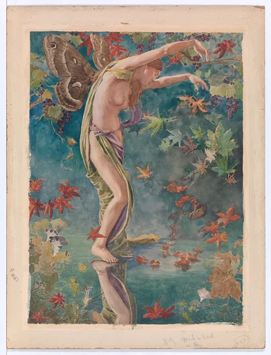 Autumn Scattering Leaves