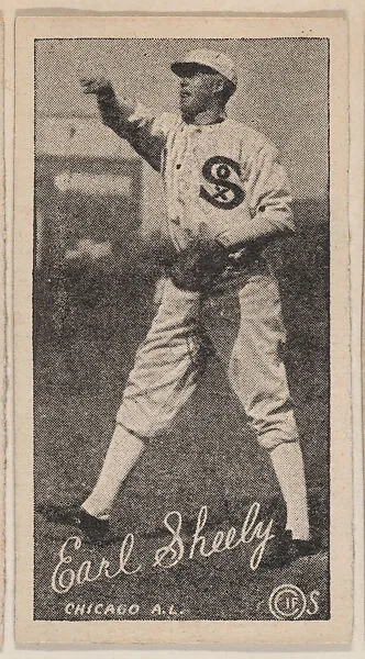 Earl Sheely, Chicago, A.L., Baseball strip card (W572) — Unknown