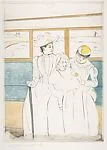 In the Omnibus, after Mary Cassatt — Janet Lee Kadesky Ruttenberg|Donn Steward|Sue Fuller|Mary Cassatt