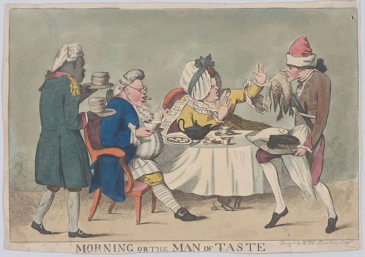 Morning, or, the Man of Taste — Henry William Bunbury