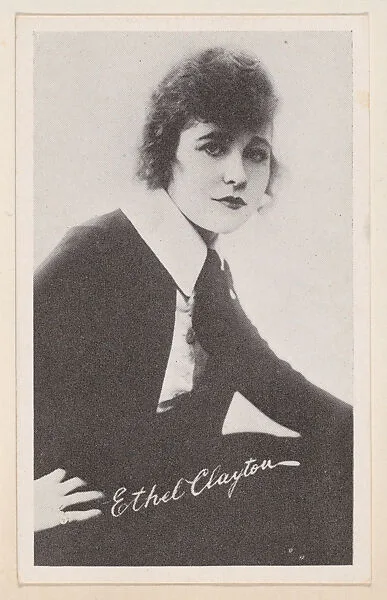 Ethel Clayton from Kromo Gravure "Leading Moving Picture Stars" (W623) — Kromo Gravure Photo Company, Detroit, Michigan