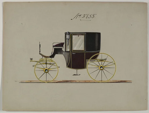 Design for Coupé, no. 3855