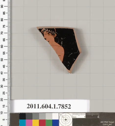 Terracotta fragment of a kylix (drinking cup)