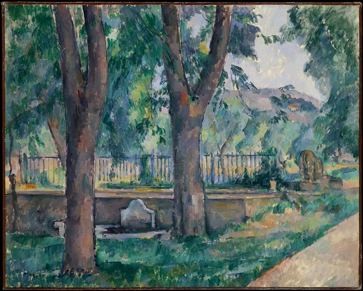 The Pool at Jas de Bouffan — Paul Cézanne