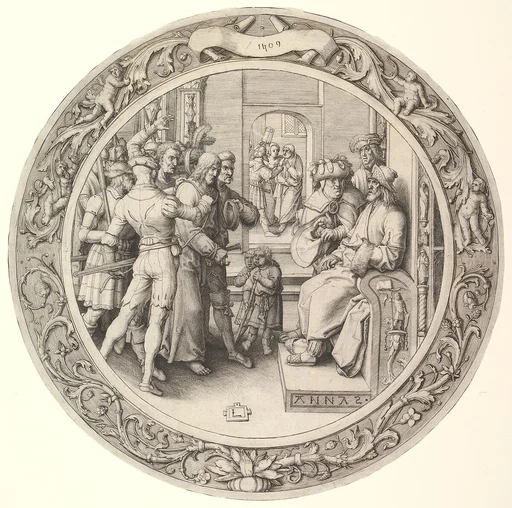 Christ before Annas, from the Circular Passion