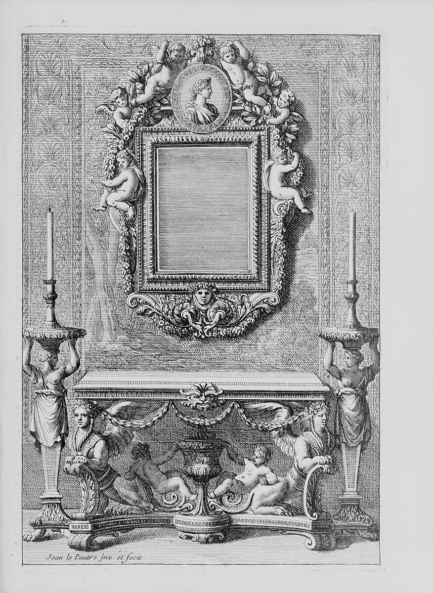 Oeuvres. Vols. I-IV — Jean Le Pautre|Jean Mariette|Nicolas Langlois|Antoine Trouvain|M. Daigremont|Pierre Le Pautre|Paolo Farinati|Adam Philippon|Pierre Drevet|Jean I Leblond|Jean II Leblond|Jan van der Bruggen|François Bourlier|Jean Le Pautre|Pierre Mariette le fils|Etienne Gantrel