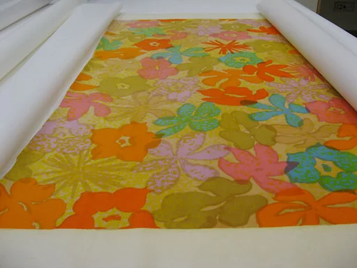 "Midsummer Velvet" Textile