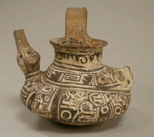 Painted Animal Vessel