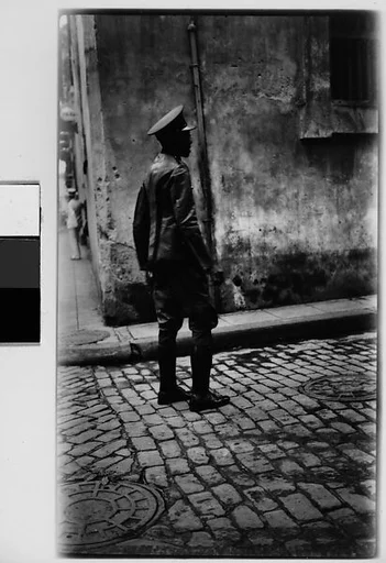 [Policeman on Street, Havana]