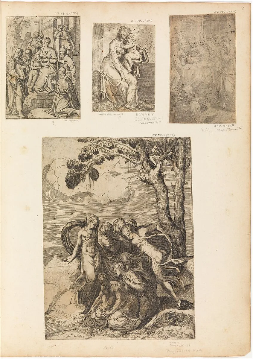 The Circumcision — Andrea Schiavone (Andrea Meldola)