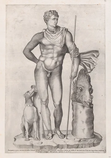 Speculum Romanae Magnificentiae: Statue of Meleager
