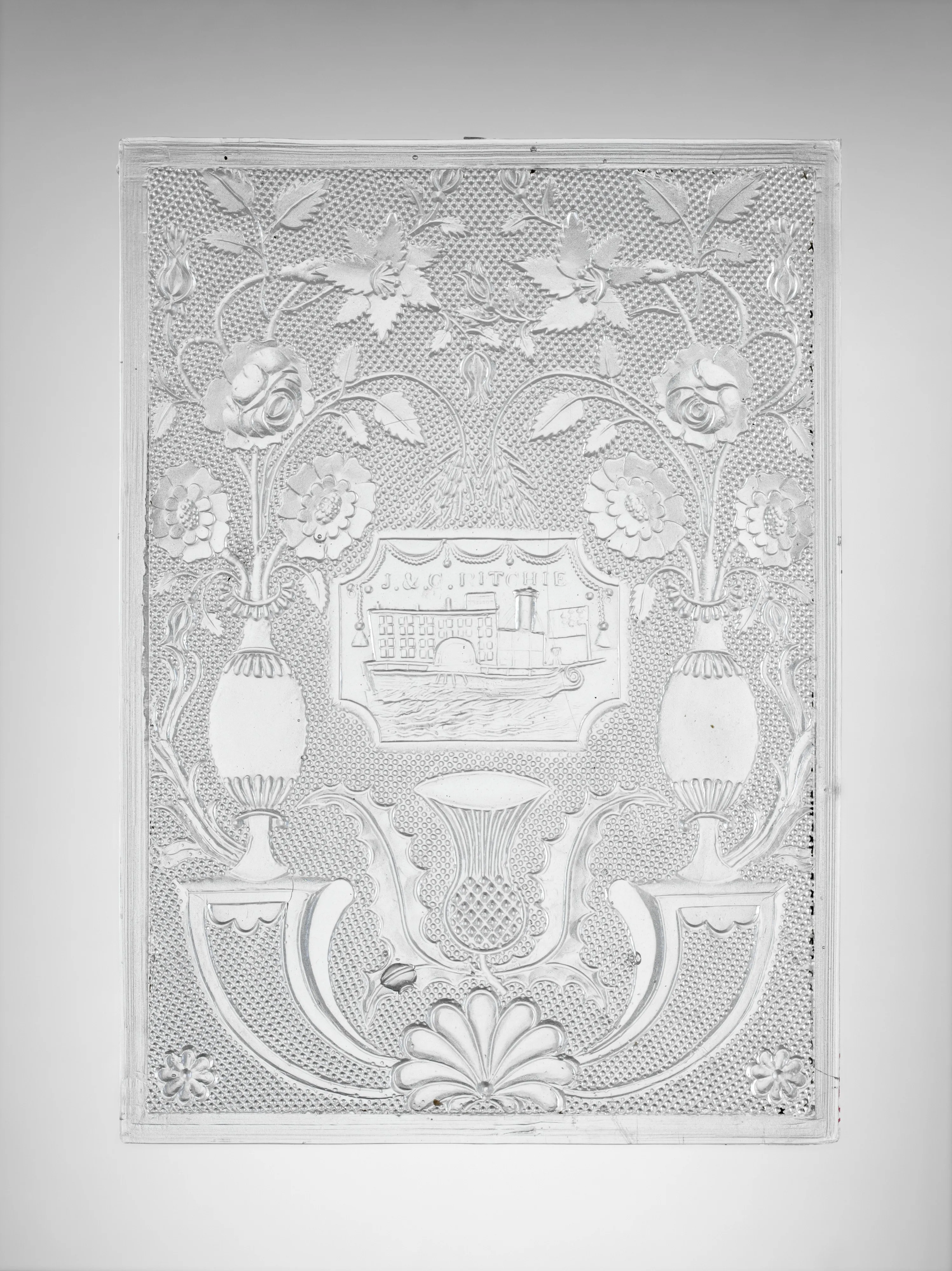 Windowpane — Glasshouse of John and Craig Ritchie|Wheeling Flint Glass Works