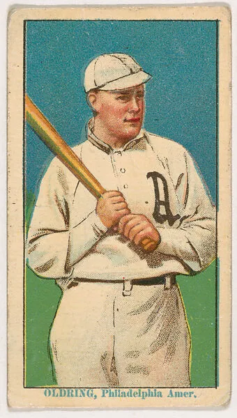 Rube Oldring, Philadelphia, from Coupon Cigarettes Baseball Issue, 1914-1916 — Coupon Cigarettes