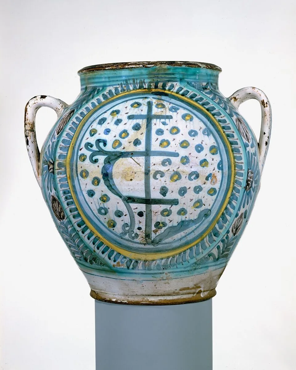 Apothecary jar (orciuolo) — Unknown