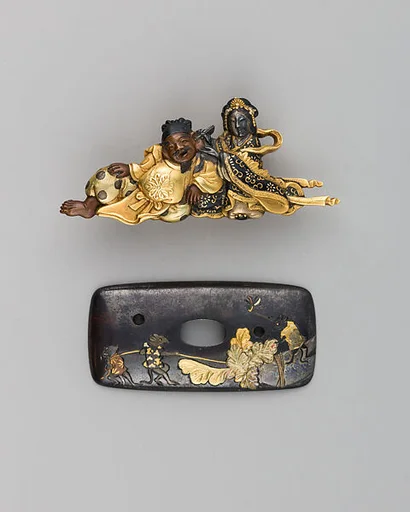 Cord Ornament (Kanemono) with Back Plate