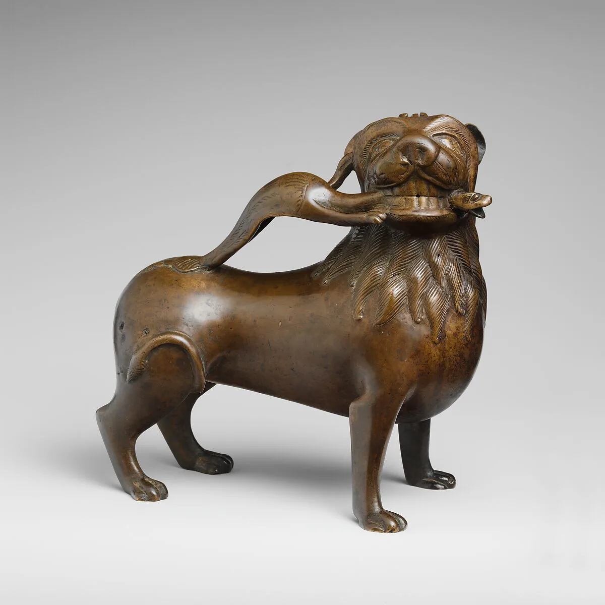 Aquamanile in the Form of a Lion — Unknown