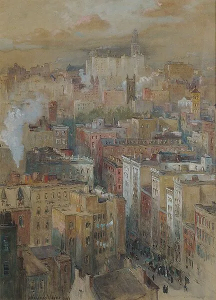 View of New York City — Colin Campbell Cooper