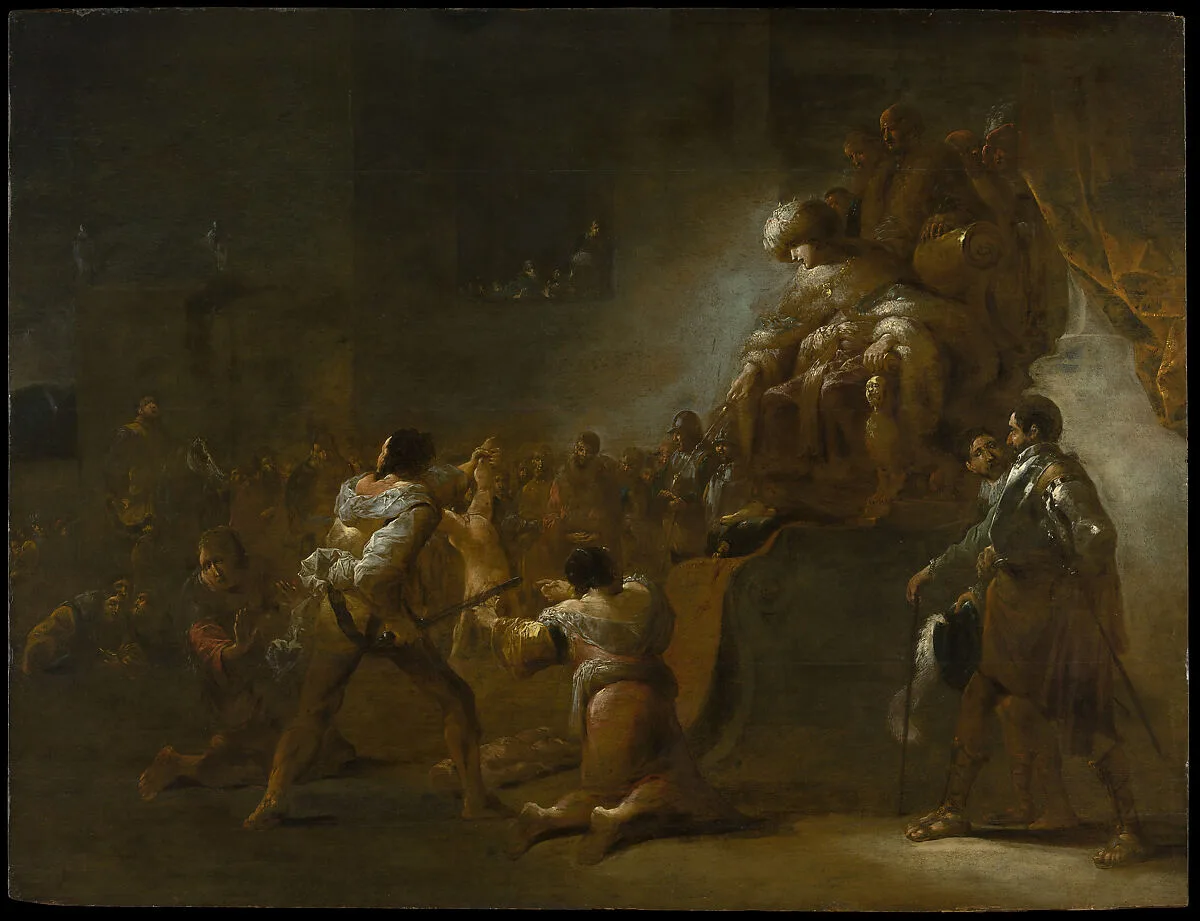 The Judgment of Solomon — Leonaert Bramer