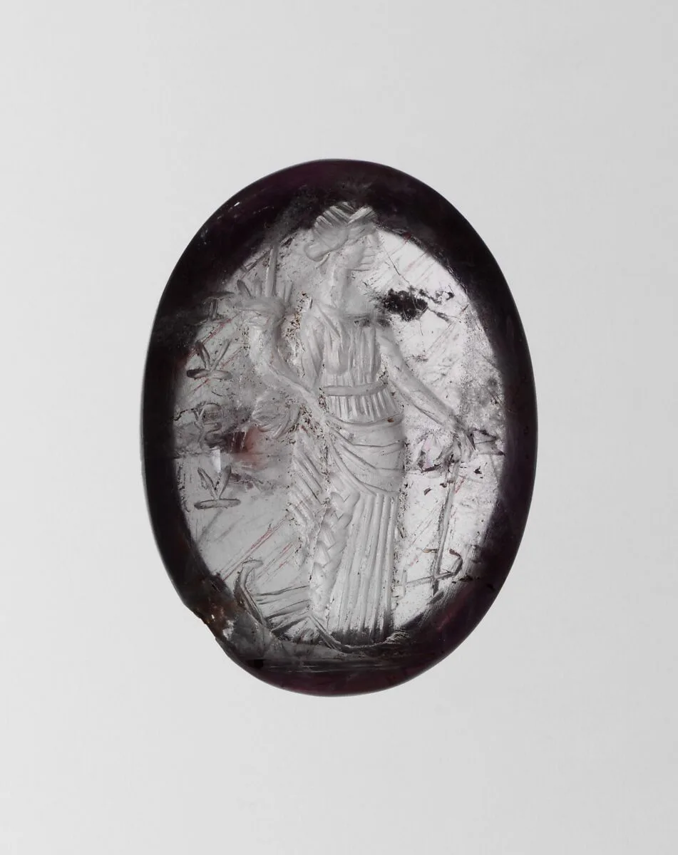 Amethyst ring stone — Unknown
