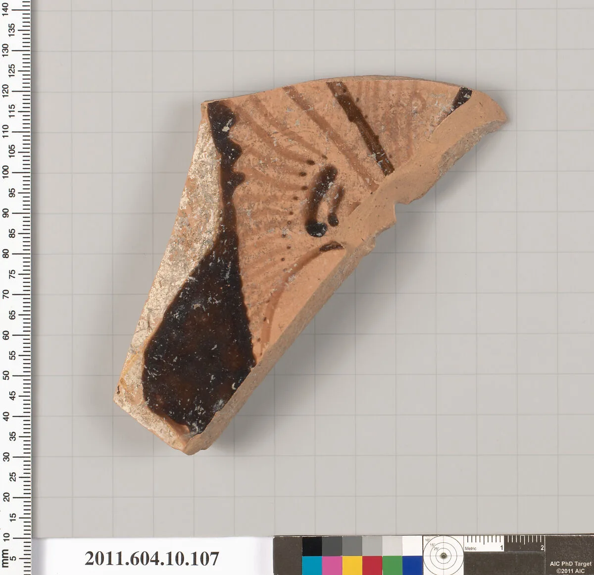 Terracotta fragment of a krater (deep bowl) — Unknown