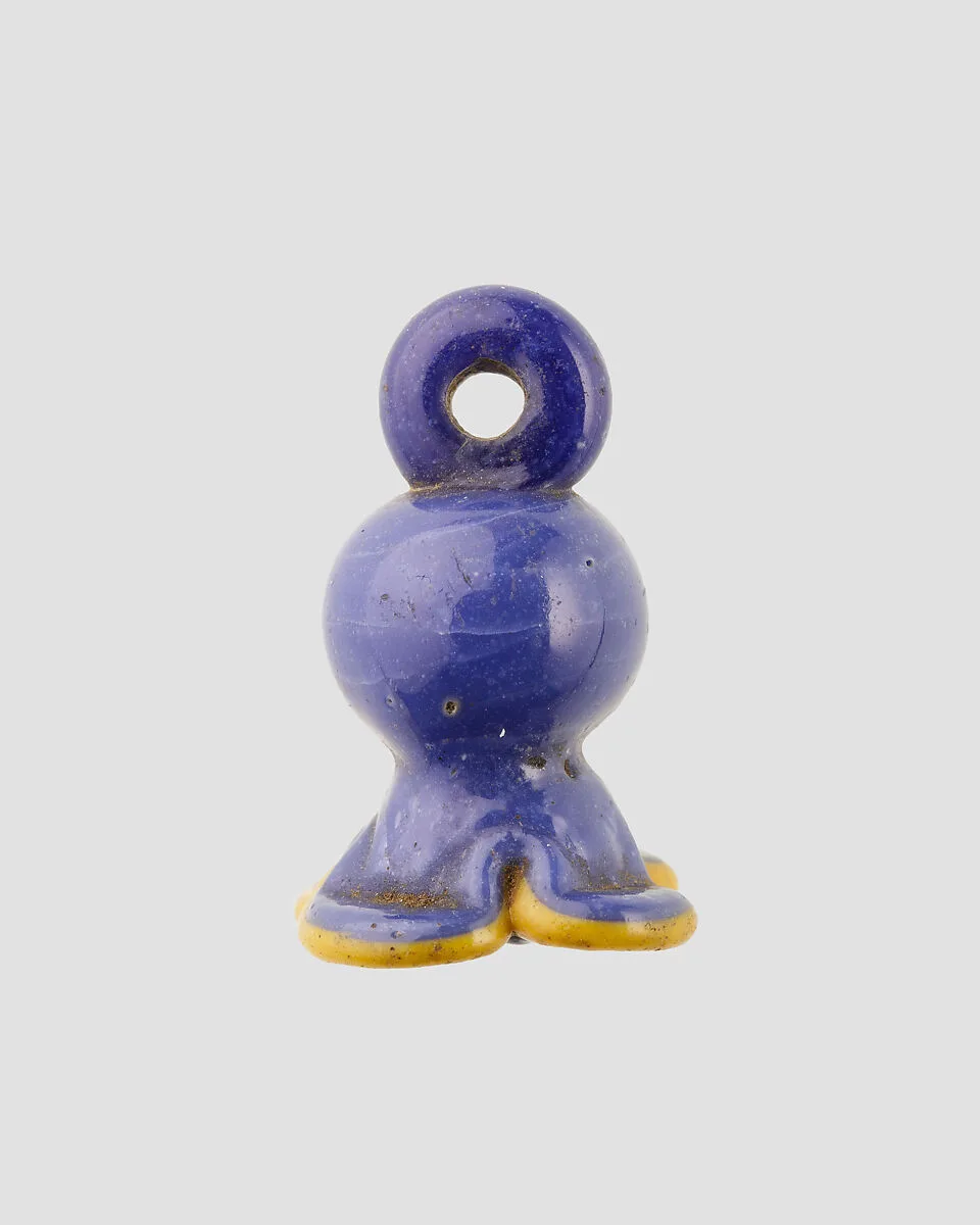 Pendant in the Shape of a Pomegranate Flower — Unknown
