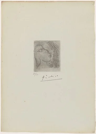 Head of a Woman Turned to the Right