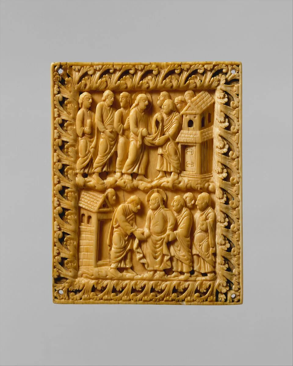 Two Scenes of Christ and the Apostles — Unknown