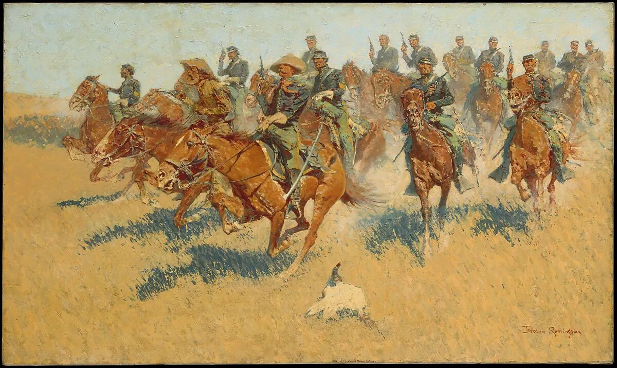 On the Southern Plains — Frederic Remington