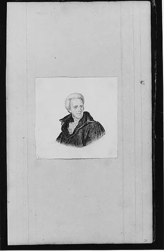 Bust Portrait of Andrew Jackson (?) (from Sketchbook)