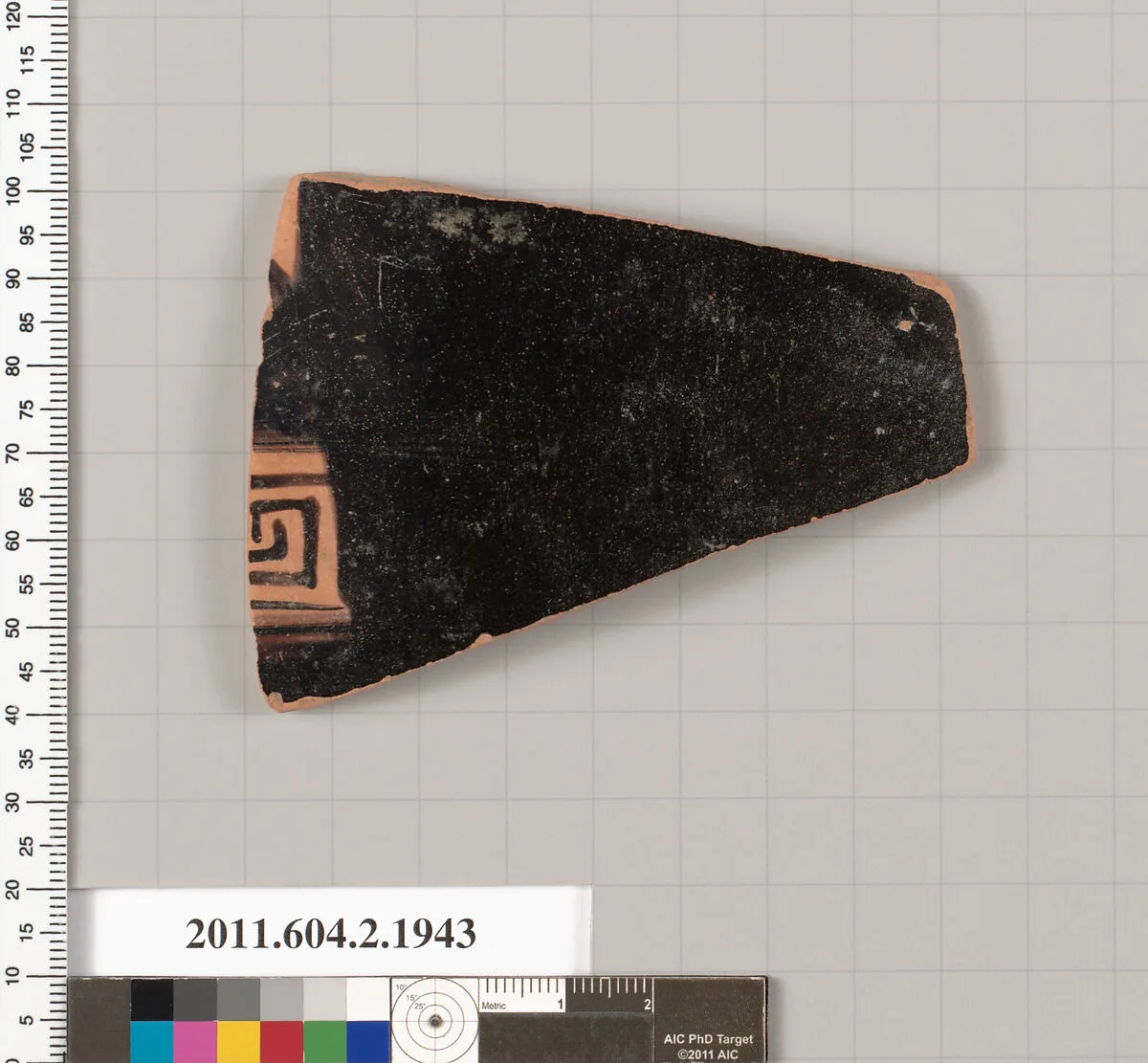 Terracotta fragment of a Nolan neck-amphora (jar) — Unknown
