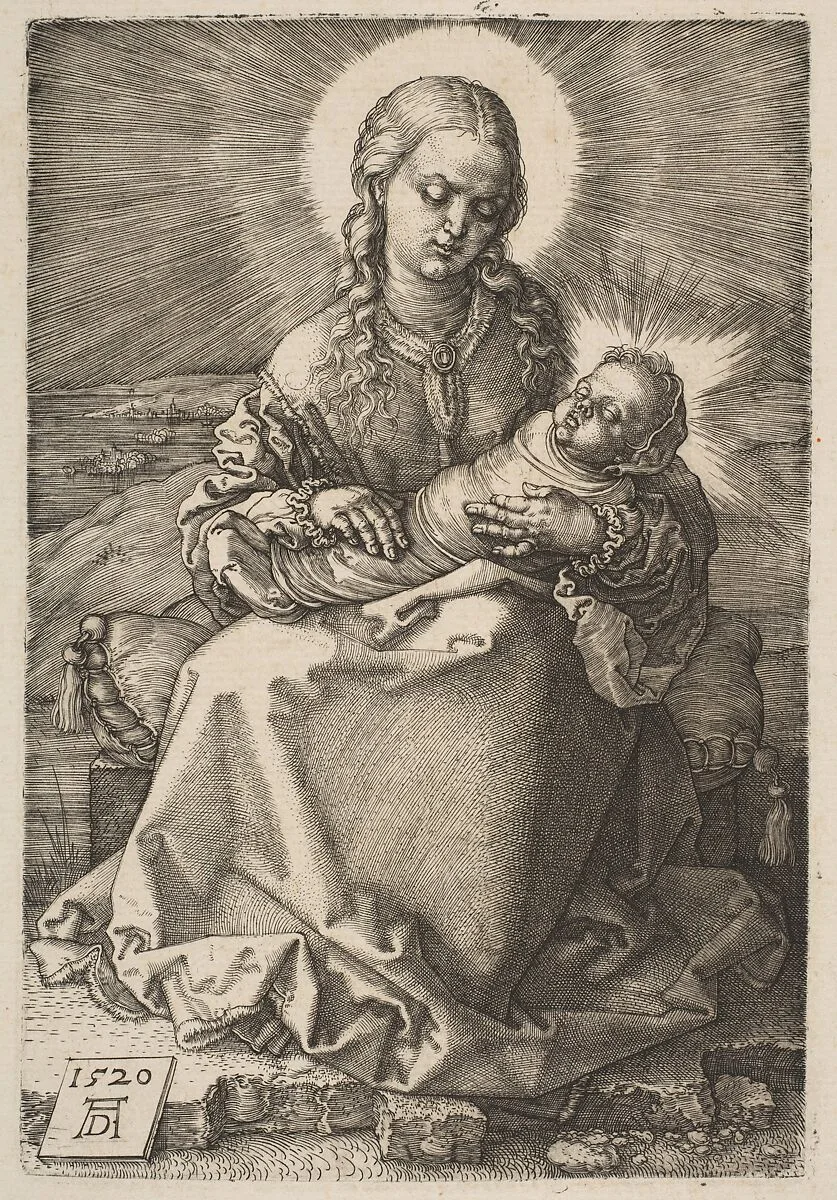 The Virgin with the Swaddled Child — Albrecht Dürer