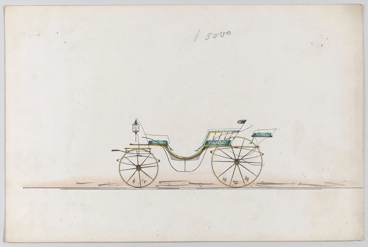 Design for Vis-à-vis Phaeton (unnumbered) — Brewster & Co.