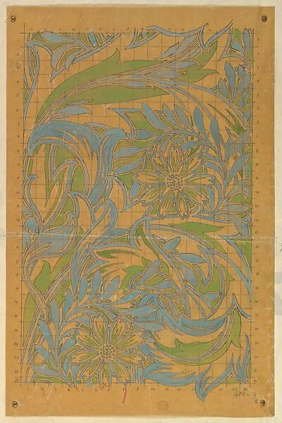 Textile or wallpaper design — Morris & Company|Keswick School of Industrial Arts