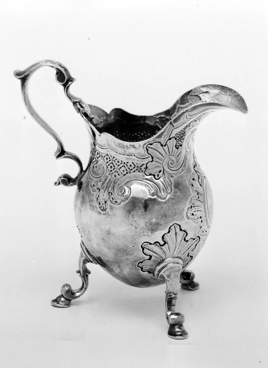 Cream jug — A. V., London