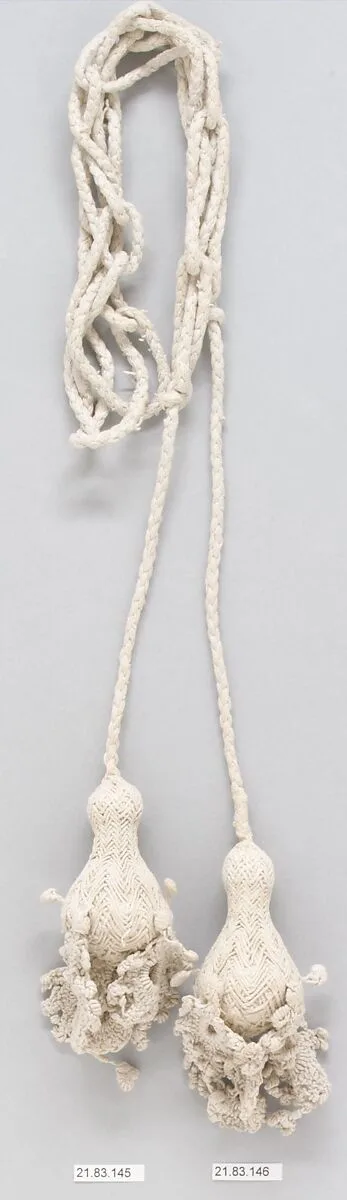 Pair of tassels — Unknown
