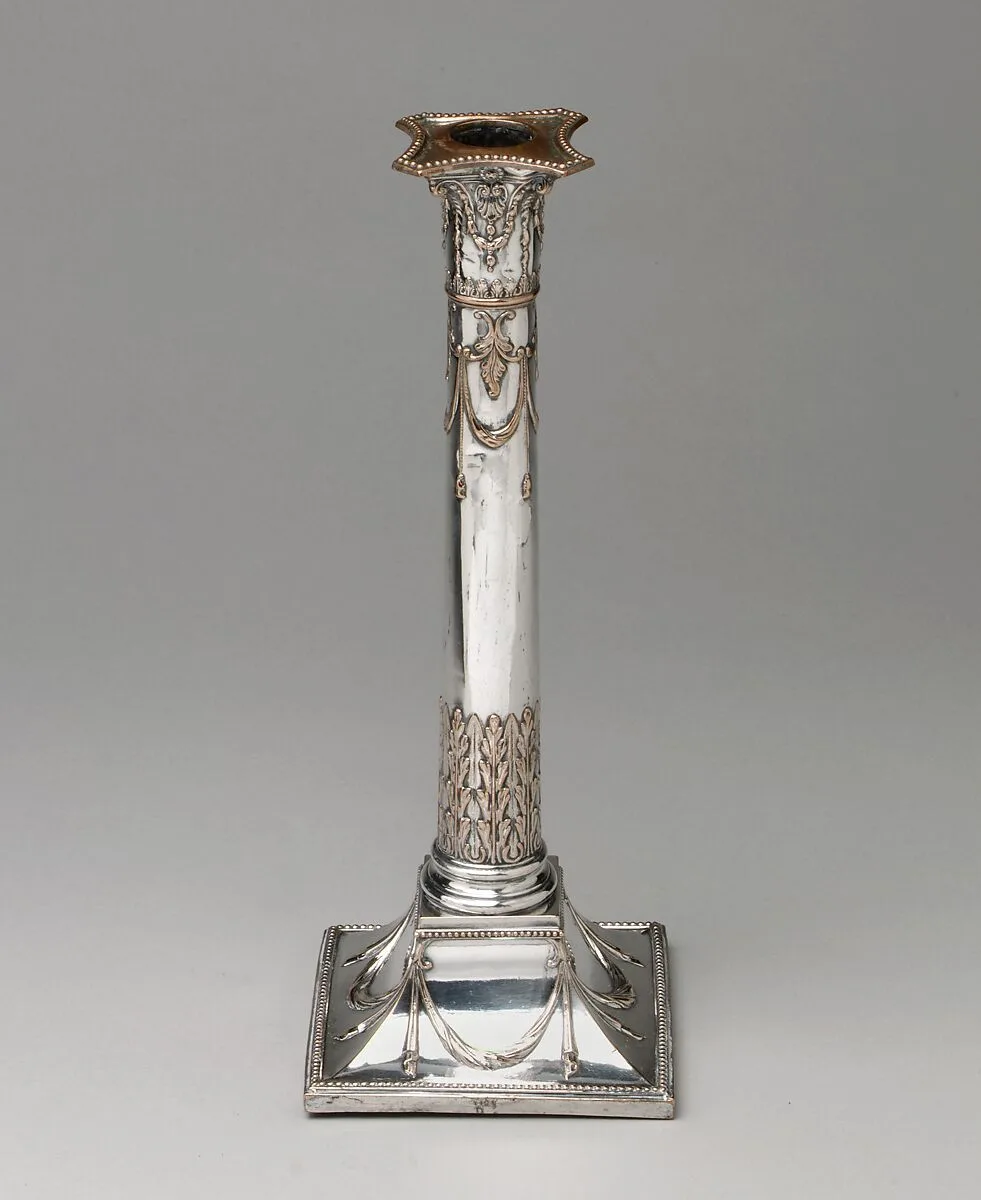 Candlestick (one of a pair) — Unknown